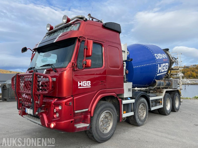2013 Volvo FMX 460 4-akslet betongbil med kun 173054 km - Domiešavač: obrázok 1 2013 Volvo FMX 460 4-akslet betongbil med kun 173054 km - Domiešavač: obrázok 1