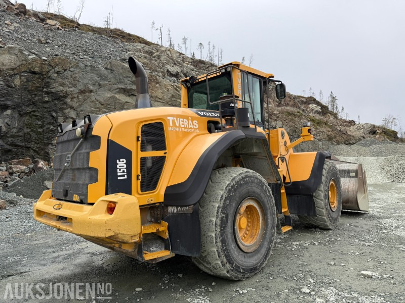 2013 Volvo L150G hjullaster - spakstyring - video - Kolesový nakladač: obrázok 4 2013 Volvo L150G hjullaster - spakstyring - video - Kolesový nakladač: obrázok 4