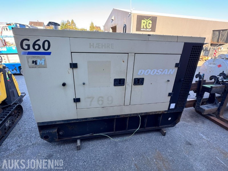 2014 Doosan G60 generator - Stavebné zariadenia: obrázok 2 2014 Doosan G60 generator - Stavebné zariadenia: obrázok 2