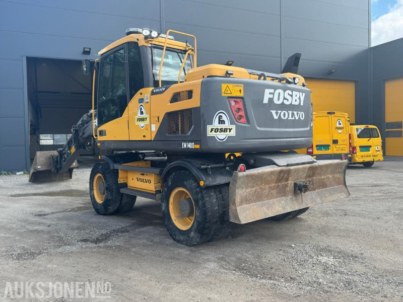 2014 Volvo EW140D hjulgraver m/ Rototilt R4, S60-feste - Rýpadlo: obrázok 4 2014 Volvo EW140D hjulgraver m/ Rototilt R4, S60-feste - Rýpadlo: obrázok 4