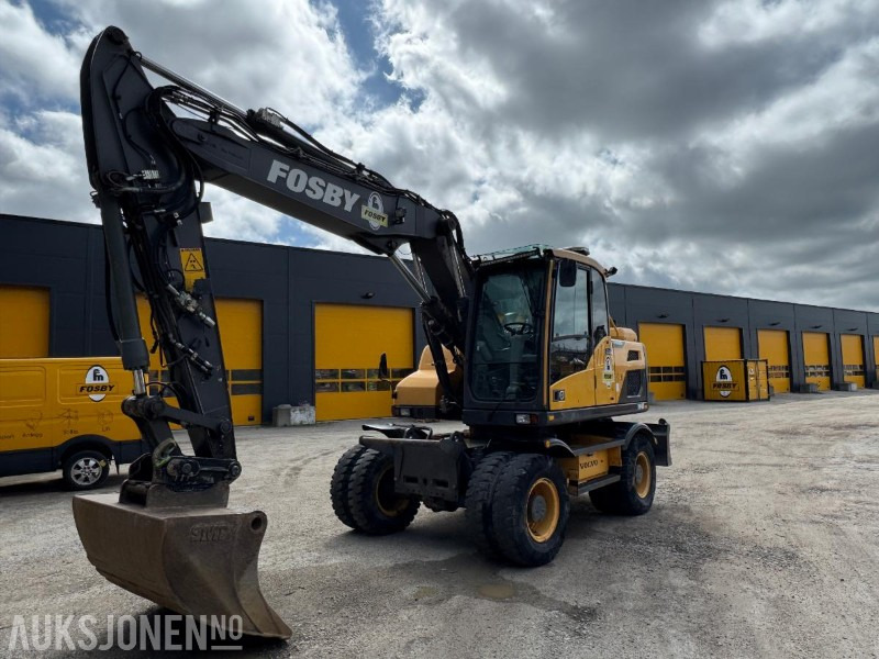 2014 Volvo EW140D hjulgraver m/ Rototilt R4, S60-feste - Rýpadlo: obrázok 1 2014 Volvo EW140D hjulgraver m/ Rototilt R4, S60-feste - Rýpadlo: obrázok 1