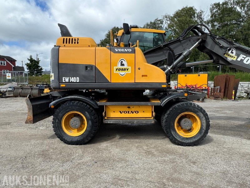 2014 Volvo EW140D hjulgraver m/ Rototilt R4, S60-feste - Rýpadlo: obrázok 2 2014 Volvo EW140D hjulgraver m/ Rototilt R4, S60-feste - Rýpadlo: obrázok 2