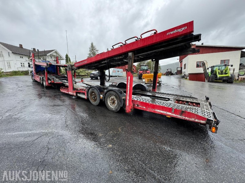 2015 Scania P 450 biltransport med henger / EU-godkjent - Nákladné vozidlo na prepravu automobilov: obrázok 3 2015 Scania P 450 biltransport med henger / EU-godkjent - Nákladné vozidlo na prepravu automobilov: obrázok 3
