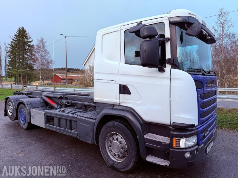 2016 Scania G450 EURO 6 444933 km - Styrbar boggi og Webasto - Hákový nosič kontajnerov: obrázok 3 2016 Scania G450 EURO 6 444933 km - Styrbar boggi og Webasto - Hákový nosič kontajnerov: obrázok 3