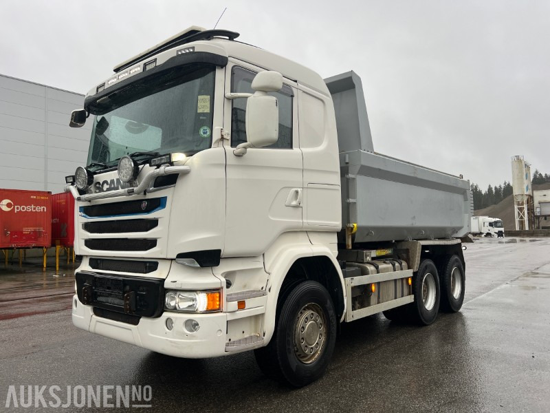 2016 Scania R580 6x4 tippbil - Hákový nosič kontajnerov: obrázok 1 2016 Scania R580 6x4 tippbil - Hákový nosič kontajnerov: obrázok 1