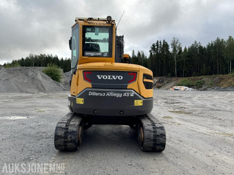 2016 Volvo ecr58d beltegraver 4301t, tiltrotator, pusseskuff,steinskuff - Mini rýpadlo: obrázok 5 2016 Volvo ecr58d beltegraver 4301t, tiltrotator, pusseskuff,steinskuff - Mini rýpadlo: obrázok 5