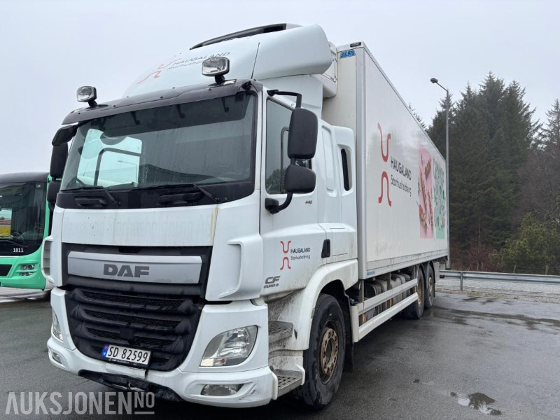 2017 DAF CF 440 6x2 FAN kjøle/frys skapbil. Supra1250 kjøl. 21paller. - Skříňový nákladní auto: obrázok 1 2017 DAF CF 440 6x2 FAN kjøle/frys skapbil. Supra1250 kjøl. 21paller. - Skříňový nákladní auto: obrázok 1