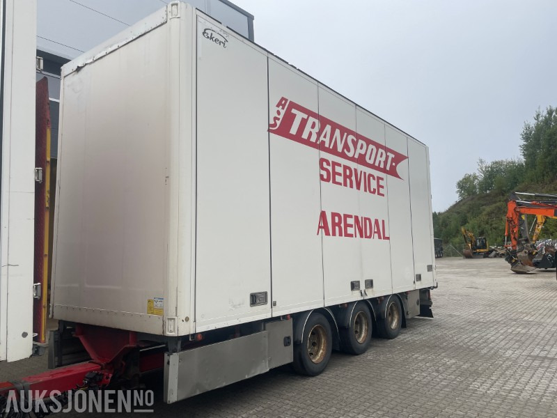 2017 Ekeri Skaphenger 3 akslet m/full sideåpning - Príves skriňové: obrázok 1 2017 Ekeri Skaphenger 3 akslet m/full sideåpning - Príves skriňové: obrázok 1