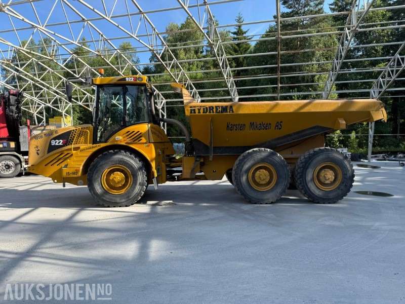 2017 Hydrema 922F 2.55 DUMPER SERVICEHISTORIKK LITE TIMER. - Damper: obrázok 4 2017 Hydrema 922F 2.55 DUMPER SERVICEHISTORIKK LITE TIMER. - Damper: obrázok 4