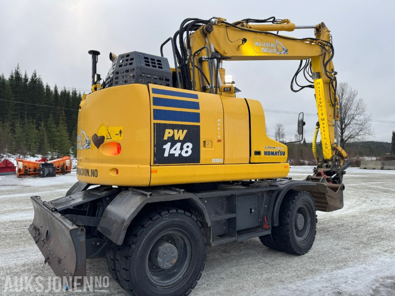 2018 Komatsu PW148-11 hjulmaskin MAKIN GPS, TILTROTATOR MASSE LYS, KAMERAER - Kolesové rýpadlo: obrázok 5 2018 Komatsu PW148-11 hjulmaskin MAKIN GPS, TILTROTATOR MASSE LYS, KAMERAER - Kolesové rýpadlo: obrázok 5