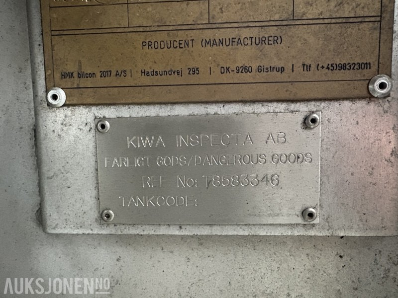 Cisternové vozidlo 2018 Volvo FH 540 6x2 tankbil - HMK Bilcon - Lav km: obrázok 38 Cisternové vozidlo 2018 Volvo FH 540 6x2 tankbil - HMK Bilcon - Lav km: obrázok 38