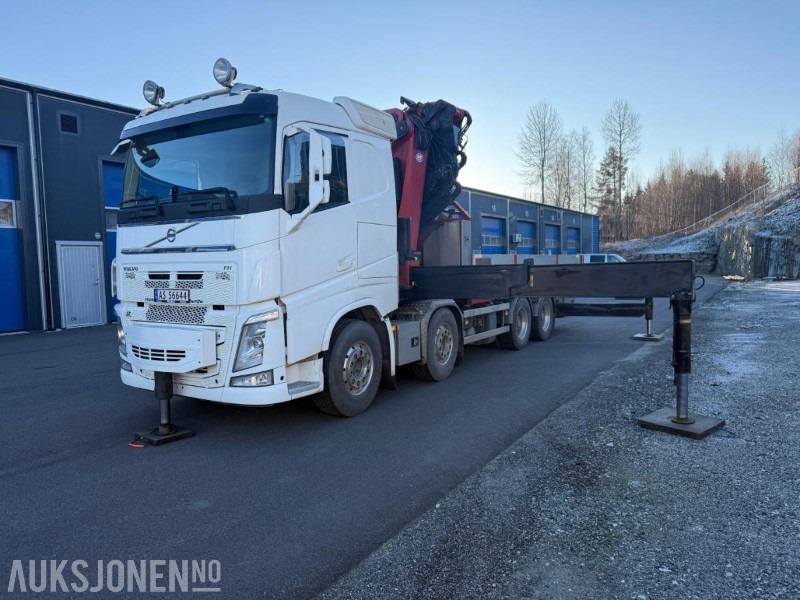 2018 Volvo FH540 KRANBIL HMF8520 KRAN M/JIBB EURO 6 SERVICEHISTORIKK 551HK. - Auto s hydraulickou rukou: obrázok 1 2018 Volvo FH540 KRANBIL HMF8520 KRAN M/JIBB EURO 6 SERVICEHISTORIKK 551HK. - Auto s hydraulickou rukou: obrázok 1