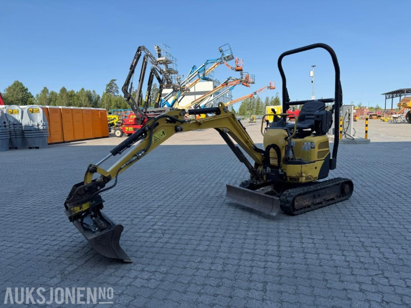 2018 Yanmar Vi012-2A minigraver. - Mini rýpadlo: obrázok 1 2018 Yanmar Vi012-2A minigraver. - Mini rýpadlo: obrázok 1