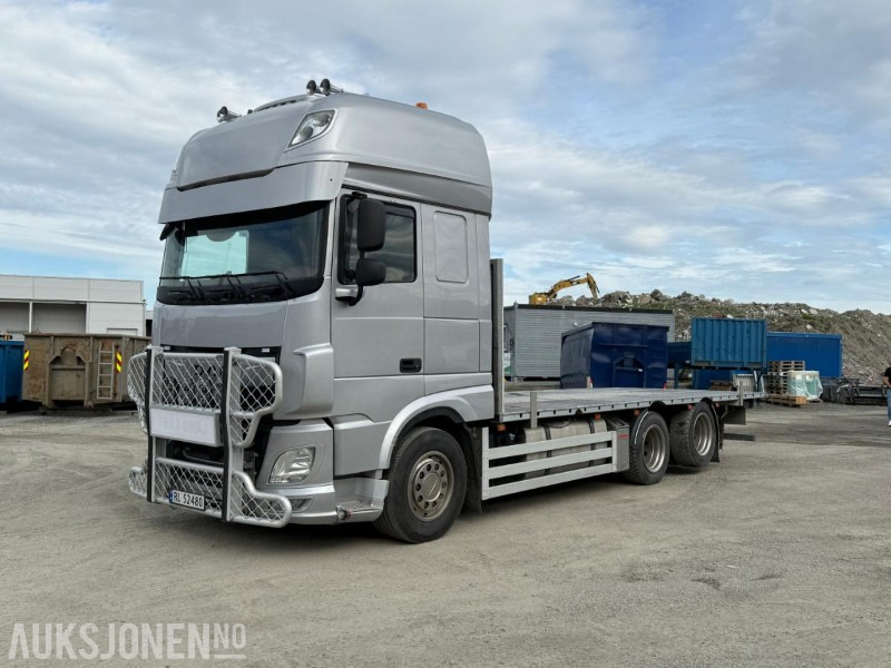 2019 DAF XF 530 FAS 6X2 Planbil - Strøere - Påkostet - VBG - 464432KM - Valníkový/ Plošinový nákladný automobil: obrázok 1 2019 DAF XF 530 FAS 6X2 Planbil - Strøere - Påkostet - VBG - 464432KM - Valníkový/ Plošinový nákladný automobil: obrázok 1