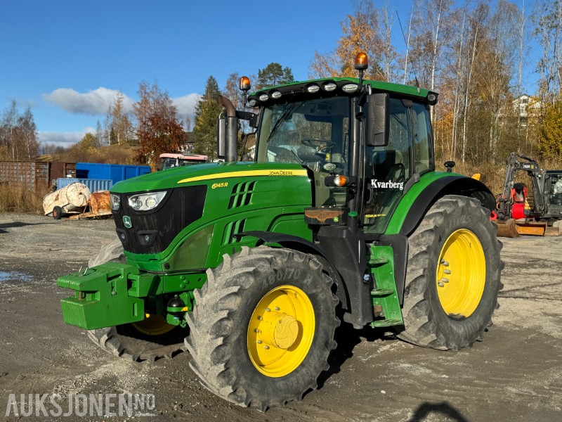 2019 John Deere 6145R 4X4, 192 HK PREMIUM EDITION LEVERES MED NYE DEKK OG - Traktor: obrázok 2 2019 John Deere 6145R 4X4, 192 HK PREMIUM EDITION LEVERES MED NYE DEKK OG - Traktor: obrázok 2
