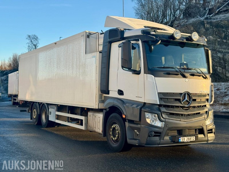 2019 Mercedes-Benz Actros 2545 L 6x2 Kjølebil - Eu-godkjent til 06/26 - Km: 193419 - Skříňový nákladní auto: obrázok 2 2019 Mercedes-Benz Actros 2545 L 6x2 Kjølebil - Eu-godkjent til 06/26 - Km: 193419 - Skříňový nákladní auto: obrázok 2