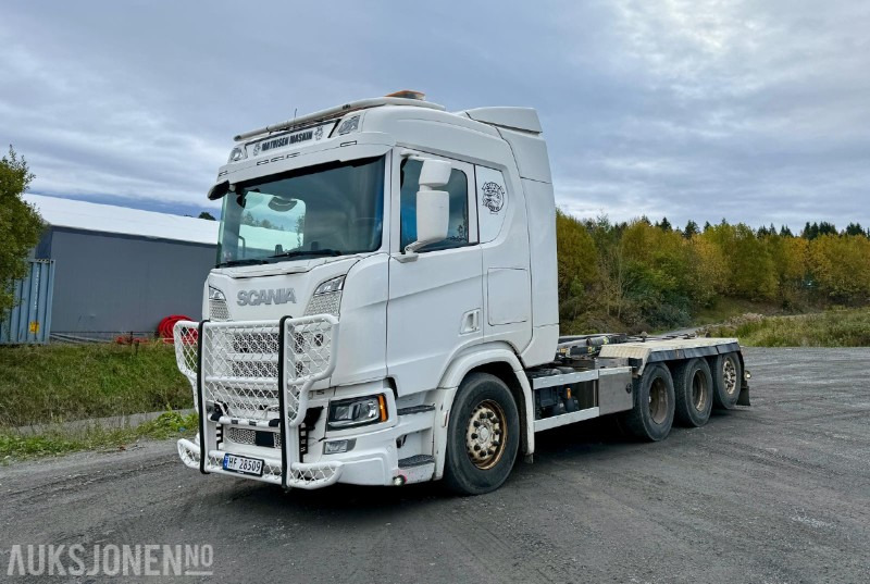 2019 Scania R500 tridem (8X4) KROKBIL - Joab L24 krok - Ny EU-godkjenning - Hákový nosič kontajnerov: obrázok 1 2019 Scania R500 tridem (8X4) KROKBIL - Joab L24 krok - Ny EU-godkjenning - Hákový nosič kontajnerov: obrázok 1