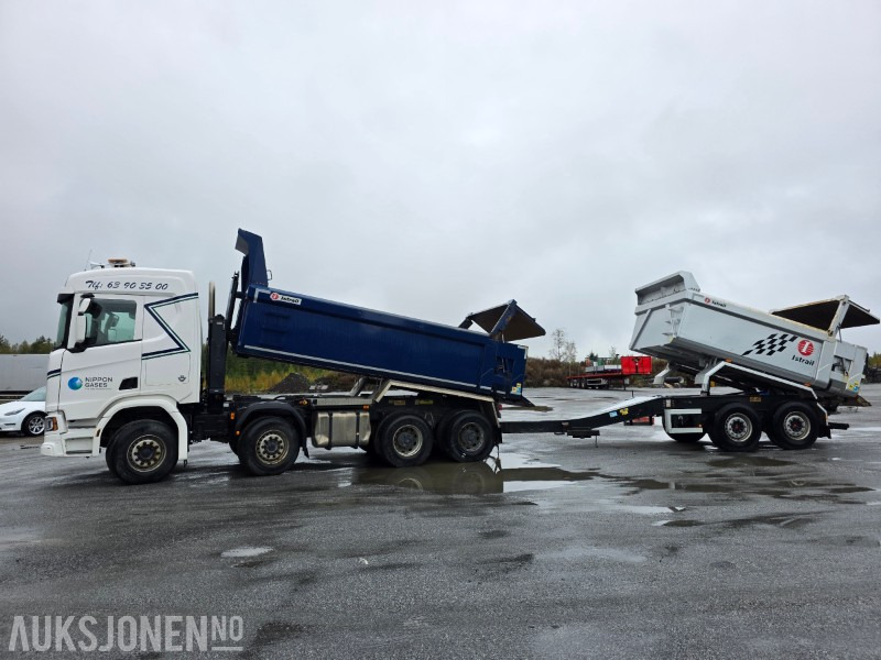2019 Scania R650 8X4 tippbil med ISTRAIL henger Lav kilometer - Sklápač: obrázok 4 2019 Scania R650 8X4 tippbil med ISTRAIL henger Lav kilometer - Sklápač: obrázok 4