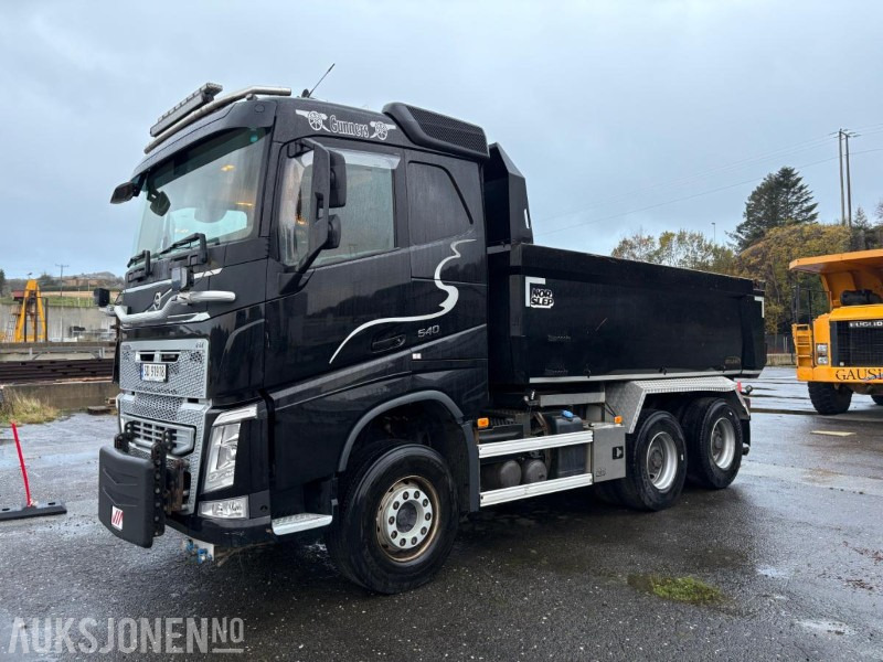2019 Volvo FH540 6X4 Euro6T I-shift Tippbil Brøytehydraulikk - Sklápač: obrázok 2 2019 Volvo FH540 6X4 Euro6T I-shift Tippbil Brøytehydraulikk - Sklápač: obrázok 2