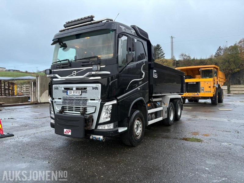 2019 Volvo FH540 6X4 Euro6T I-shift Tippbil Brøytehydraulikk - Sklápač: obrázok 1 2019 Volvo FH540 6X4 Euro6T I-shift Tippbil Brøytehydraulikk - Sklápač: obrázok 1
