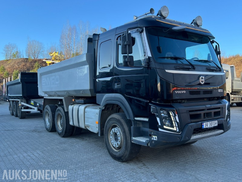 2019 Volvo FMX 540 6X4 TIPPBIL M/MAUR DUMPERKJERRE RETARDER LUFTFJÆRING VBG KAMERA P.VARMER - Sklápač: obrázok 1 2019 Volvo FMX 540 6X4 TIPPBIL M/MAUR DUMPERKJERRE RETARDER LUFTFJÆRING VBG KAMERA P.VARMER - Sklápač: obrázok 1