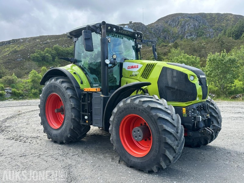 2022 Claas Axion 870 - 301 hk - 50 km/t - Front PTO - TRI dekk og landbruksdekk - Brøyteplate - EU godkjent - Traktor: obrázok 3 2022 Claas Axion 870 - 301 hk - 50 km/t - Front PTO - TRI dekk og landbruksdekk - Brøyteplate - EU godkjent - Traktor: obrázok 3
