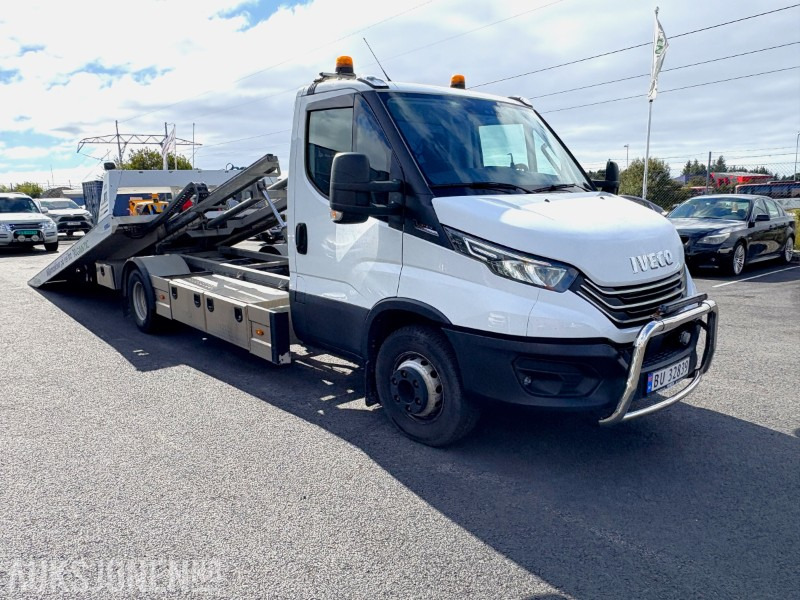 2022 Iveco Daily - nyttelast 3165 kg - bergingsbil / redningsbil / maskintransport / biltransport - Hasičské vozidlo: obrázok 2 2022 Iveco Daily - nyttelast 3165 kg - bergingsbil / redningsbil / maskintransport / biltransport - Hasičské vozidlo: obrázok 2