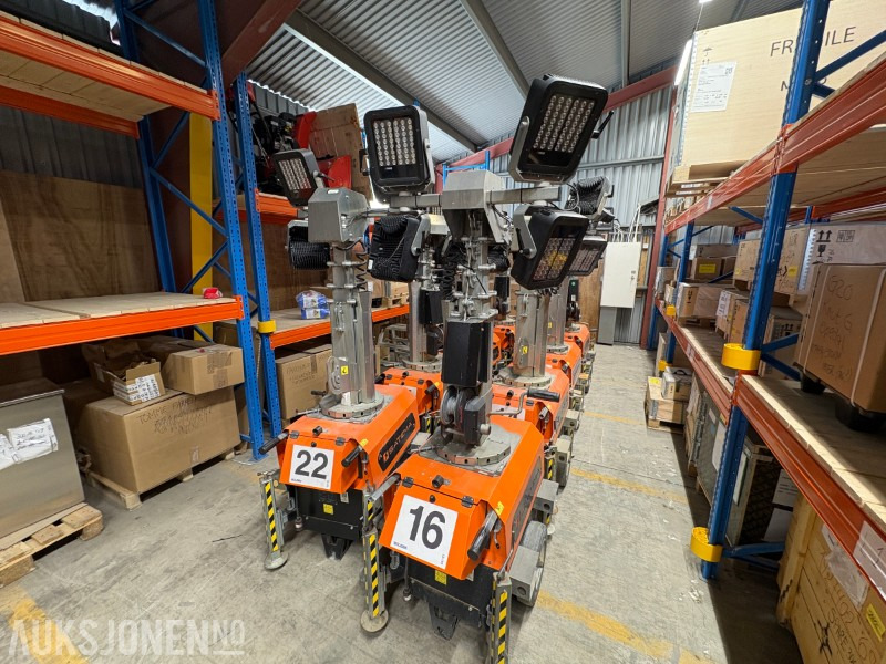 2022 Pakke med 3 stk SATEMA X-CHAIN 230 Lystårn / Lysmaster - Stavebné zariadenia: obrázok 1 2022 Pakke med 3 stk SATEMA X-CHAIN 230 Lystårn / Lysmaster - Stavebné zariadenia: obrázok 1