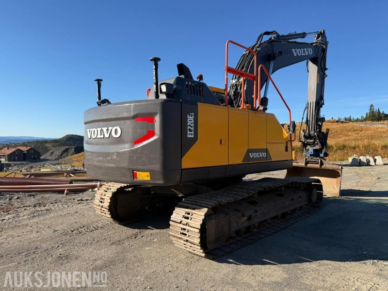 2022 Volvo EC220ELL - SMP TILTROTATOR-GPS-SERVICEHISTORIKK - 3013T - Rýpadlo: obrázok 5 2022 Volvo EC220ELL - SMP TILTROTATOR-GPS-SERVICEHISTORIKK - 3013T - Rýpadlo: obrázok 5