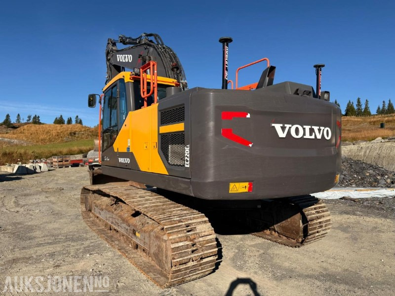 2022 Volvo EC220ELL - SMP TILTROTATOR-GPS-SERVICEHISTORIKK - 3013T - Rýpadlo: obrázok 4 2022 Volvo EC220ELL - SMP TILTROTATOR-GPS-SERVICEHISTORIKK - 3013T - Rýpadlo: obrázok 4