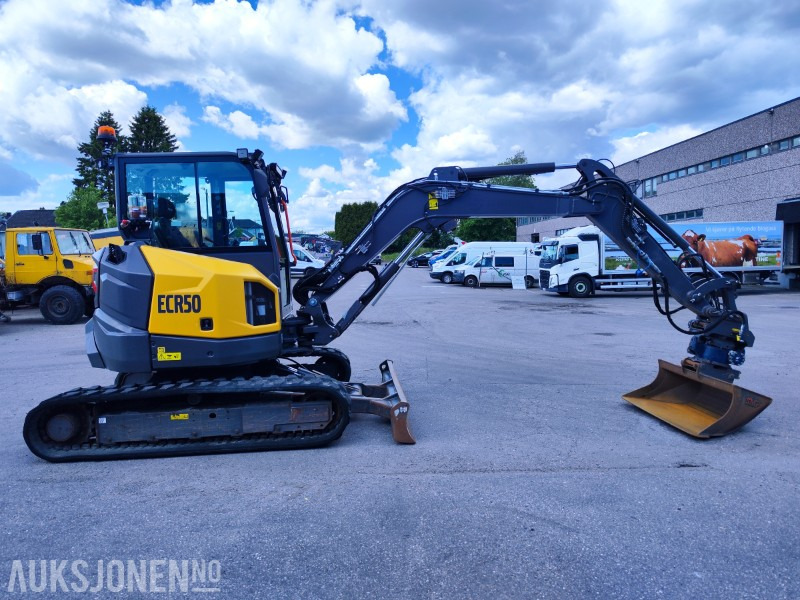 2022 Volvo ECR50F – Velutstyrt kompaktgraver, kun 728 timer - Mini rýpadlo: obrázok 5 2022 Volvo ECR50F – Velutstyrt kompaktgraver, kun 728 timer - Mini rýpadlo: obrázok 5