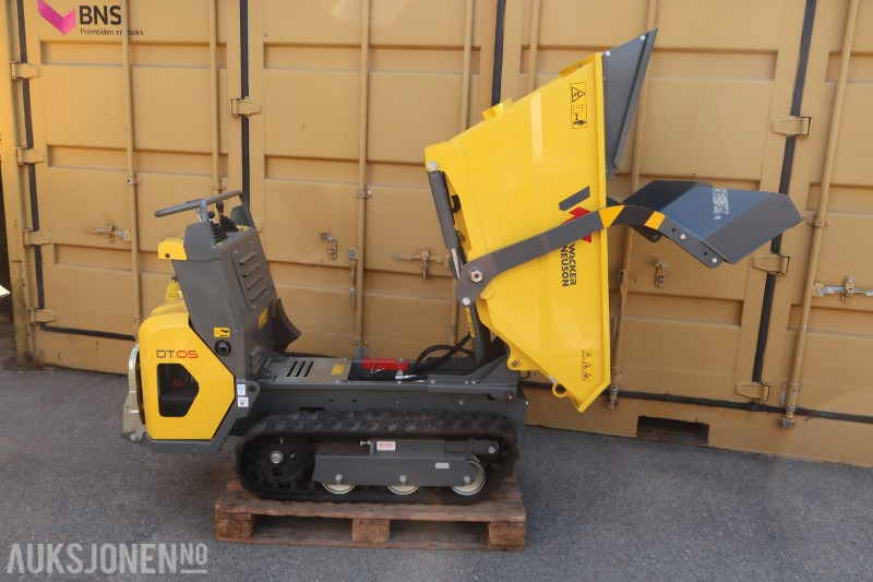 2023 Wacker Neuson DT05 beltedumper med selvlaster - kun 3 timer - Damper: obrázok 1 2023 Wacker Neuson DT05 beltedumper med selvlaster - kun 3 timer - Damper: obrázok 1