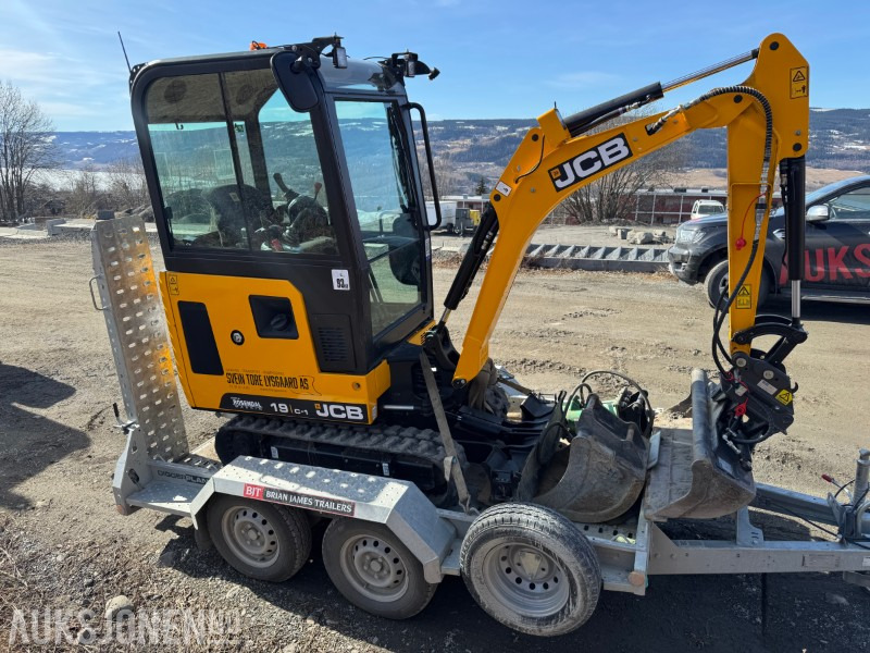 2024 JCB 19 C-1 MINIGRAVER, 3 SKUFFER, PIGGHAMMER, MASKINHENGER, KUN 200 TIMER, UTVIDET GARANTI - Mini rýpadlo: obrázok 4 2024 JCB 19 C-1 MINIGRAVER, 3 SKUFFER, PIGGHAMMER, MASKINHENGER, KUN 200 TIMER, UTVIDET GARANTI - Mini rýpadlo: obrázok 4
