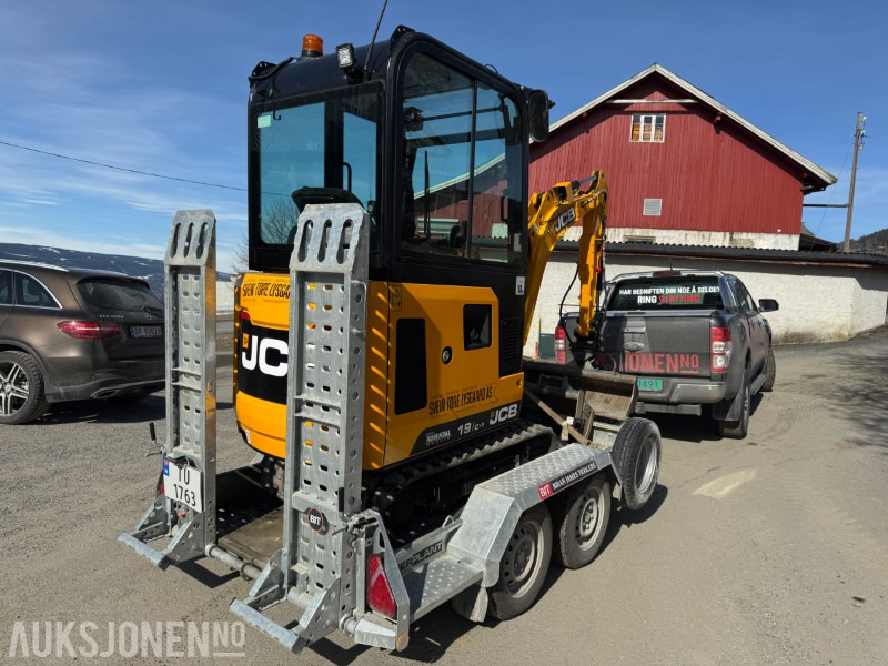 2024 JCB 19 C-1 MINIGRAVER, 3 SKUFFER, PIGGHAMMER, MASKINHENGER, KUN 200 TIMER, UTVIDET GARANTI - Mini rýpadlo: obrázok 5 2024 JCB 19 C-1 MINIGRAVER, 3 SKUFFER, PIGGHAMMER, MASKINHENGER, KUN 200 TIMER, UTVIDET GARANTI - Mini rýpadlo: obrázok 5