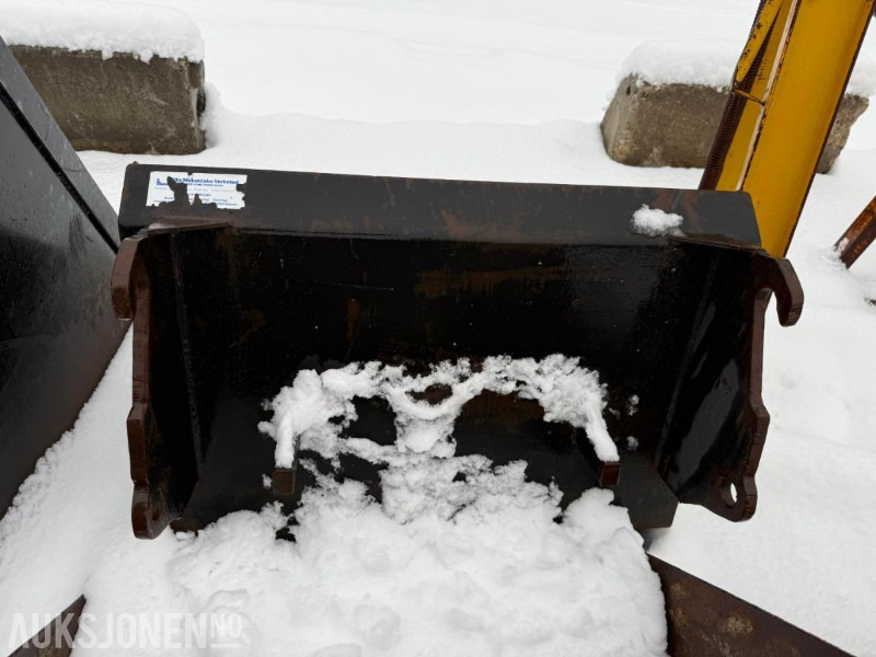 3 stk. hjullasterskuffer – ca. 100 cm bredde - BM-feste - Kolesový nakladač: obrázok 4 3 stk. hjullasterskuffer – ca. 100 cm bredde - BM-feste - Kolesový nakladač: obrázok 4