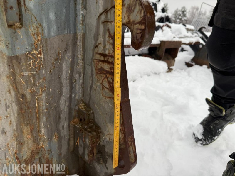 3 stk. hjullasterskuffer – ca. 100 cm bredde - BM-feste - Kolesový nakladač: obrázok 2 3 stk. hjullasterskuffer – ca. 100 cm bredde - BM-feste - Kolesový nakladač: obrázok 2