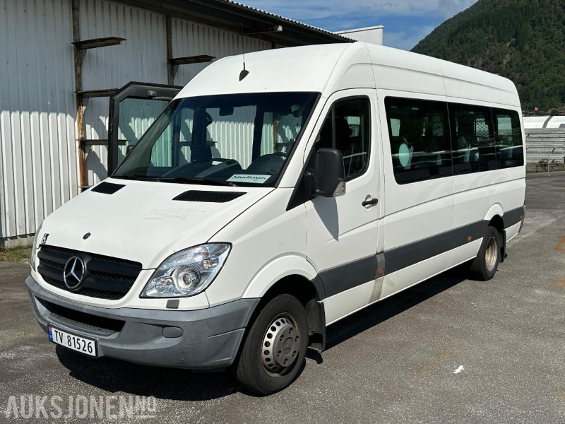 2011 Mercedes-Benz Sprinter Minibuss 16-seter, rullestoltilpasset - Autobus: obrázok 1 2011 Mercedes-Benz Sprinter Minibuss 16-seter, rullestoltilpasset - Autobus: obrázok 1