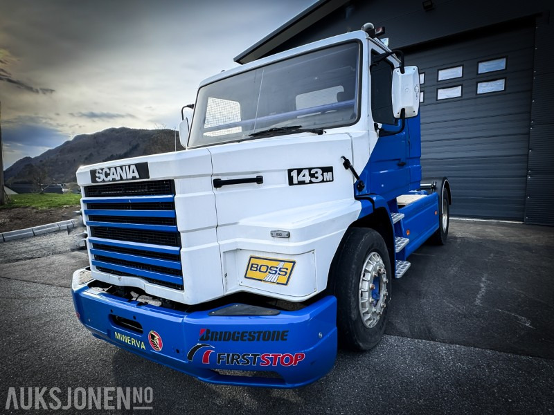 1989 Scania T 143M Racing Truck Snutebil - V8 motor - 950 hk - Spesialbygget av Scania i 1989 - Komunálne/ Špeciálne stroje: obrázok 1 1989 Scania T 143M Racing Truck Snutebil - V8 motor - 950 hk - Spesialbygget av Scania i 1989 - Komunálne/ Špeciálne stroje: obrázok 1