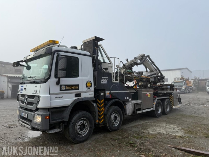 2013 MERCEDES-BENZ 4144 ACTROS, AMV Bolterigg, Nylig EU-godkjent chassi - Komunálne/ Špeciálne stroje: obrázok 1 2013 MERCEDES-BENZ 4144 ACTROS, AMV Bolterigg, Nylig EU-godkjent chassi - Komunálne/ Špeciálne stroje: obrázok 1