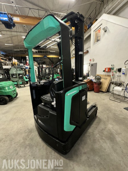 2015 Mitsubishi RB16N2 Elektrisk Reachtruck m/6,3 m løftehøyde/tilt/sideskift/sertifisert, 2301 timer - Manipulačná technika: obrázok 5 2015 Mitsubishi RB16N2 Elektrisk Reachtruck m/6,3 m løftehøyde/tilt/sideskift/sertifisert, 2301 timer - Manipulačná technika: obrázok 5