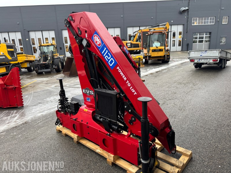 NY HMF 1120-RCS-K5 kran med fjenkontroll og uttak for grabb og rotator - Auto s hydraulickou rukou: obrázok 2 NY HMF 1120-RCS-K5 kran med fjenkontroll og uttak for grabb og rotator - Auto s hydraulickou rukou: obrázok 2