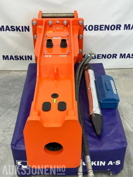 NY KM 1000 PIGGHAMMER s60-FESTE CE merket GARANTI - Hydraulické kladivo: obrázok 3 NY KM 1000 PIGGHAMMER s60-FESTE CE merket GARANTI - Hydraulické kladivo: obrázok 3