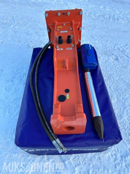 NY KM 750 Pigghammer s40/s50 CE merket FABRIKKGARANTI - Hydraulické kladivo: obrázok 4 NY KM 750 Pigghammer s40/s50 CE merket FABRIKKGARANTI - Hydraulické kladivo: obrázok 4