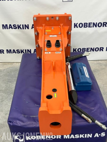 NY KM 750 Pigghammer s40/s50 CE merket FABRIKKGARANTI - Hydraulické kladivo: obrázok 2 NY KM 750 Pigghammer s40/s50 CE merket FABRIKKGARANTI - Hydraulické kladivo: obrázok 2