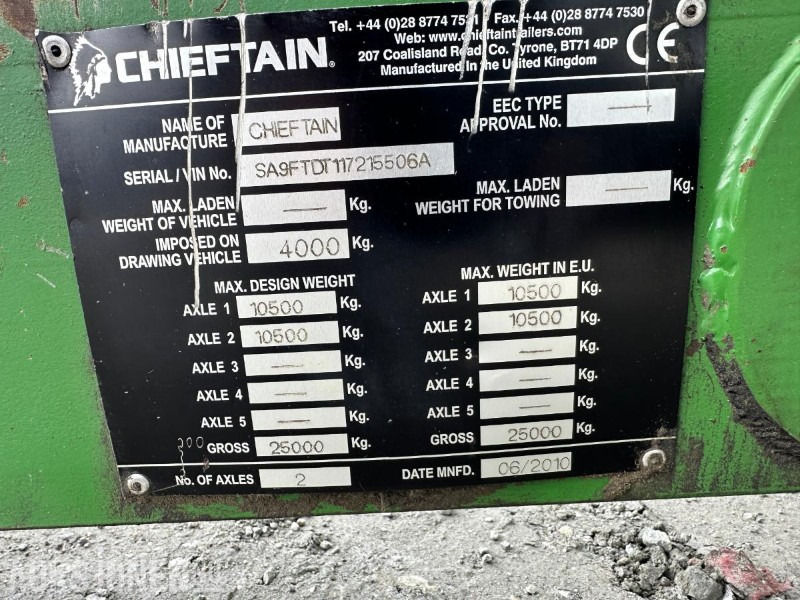 2010 CHIEFTAIN AGRI DUMPERHENGER TIL TRAKTOR - Poľnohospodárske stroje: obrázok 4 2010 CHIEFTAIN AGRI DUMPERHENGER TIL TRAKTOR - Poľnohospodárske stroje: obrázok 4