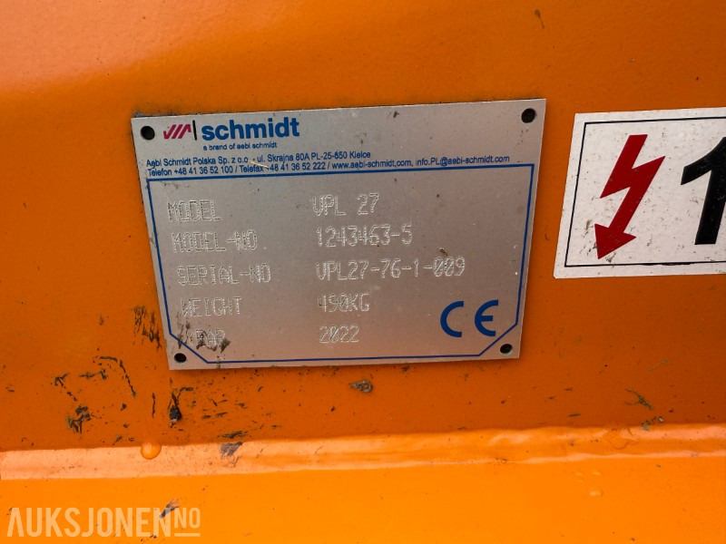 2022 Schmidt VPL 27 V-plog - Poľnohospodárske stroje: obrázok 5 2022 Schmidt VPL 27 V-plog - Poľnohospodárske stroje: obrázok 5