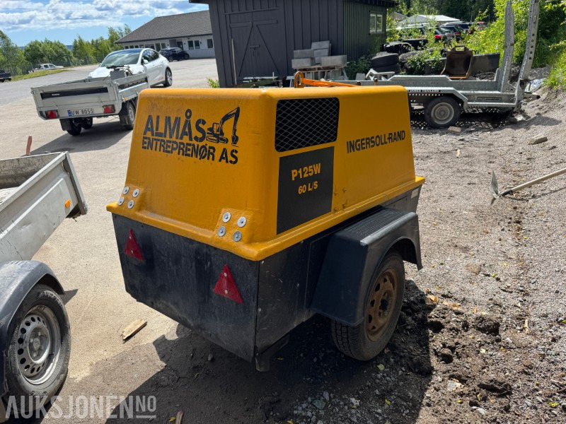 Ingersoll - Rand P125WD mobil luftkompressor - Priemyselný stroj: obrázok 5 Ingersoll - Rand P125WD mobil luftkompressor - Priemyselný stroj: obrázok 5