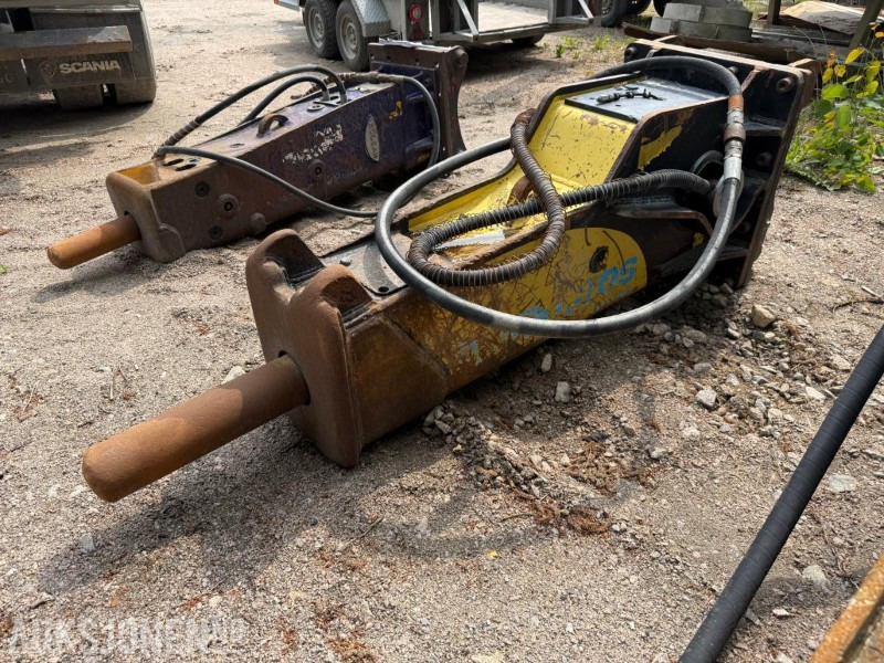 Príslušenstvo pre Stavebné stroje 2014 SOOSAN PIGGHAMMER M/KOMBIFESTE S60 OG S70.: obrázok 1