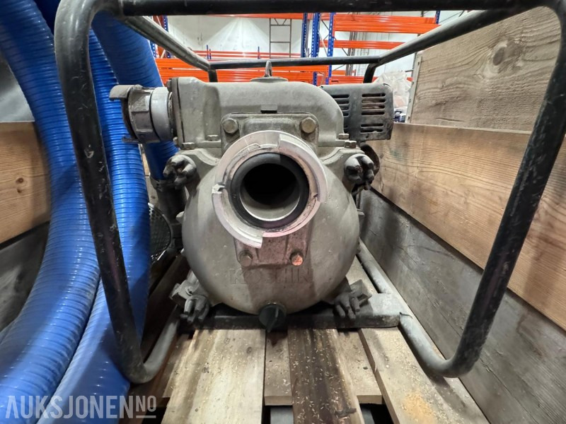 Koshin Trash Vannpumpe KTH-80X med Honda GX240 8.0 motor - 1340 l/min - Ø 80 mm - Príslušenstvo pre Stavebné stroje: obrázok 4 Koshin Trash Vannpumpe KTH-80X med Honda GX240 8.0 motor - 1340 l/min - Ø 80 mm - Príslušenstvo pre Stavebné stroje: obrázok 4