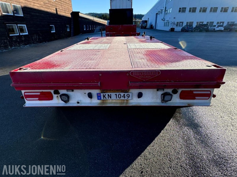 2005 Broshuis 3AUD44 Brønntralle / Brønnhenger - Uttrekk - Tvangsstyring - Metallisert kantramme - EU godkjent - Príves: obrázok 2 2005 Broshuis 3AUD44 Brønntralle / Brønnhenger - Uttrekk - Tvangsstyring - Metallisert kantramme - EU godkjent - Príves: obrázok 2